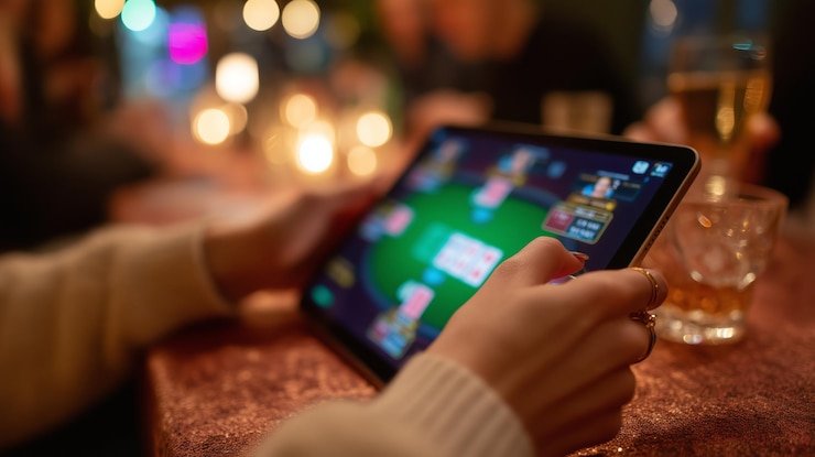 wibu69 slot mobile app interface showing live-dealer table and sportsbook options